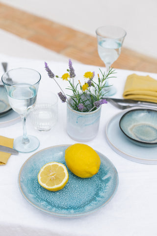 Cordoama Teller klein classic aqua