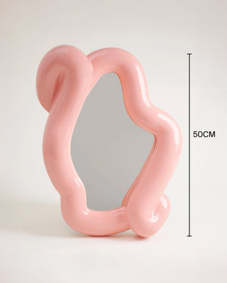 MaM x Ju Schnee Spiegel rosa