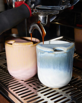 Copa Alto Becher klein To-Go sand weiß