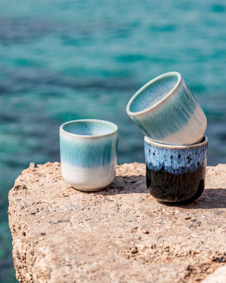 Alcachofra - Small cup green-blue