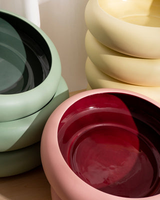 Alva - Fruit bowl pink burgundy