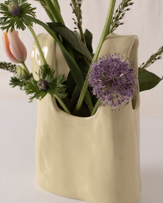 MaM x Another Cotton Lab Vase M gelb
