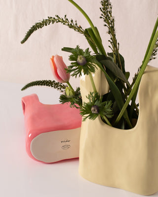 MaM x Another Cotton Lab Vase M gelb
