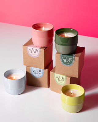 Velar Duftkerze Basil Breeze lime with Box