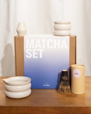 Sintra - Matcha Set Bubble 4 pieces sand