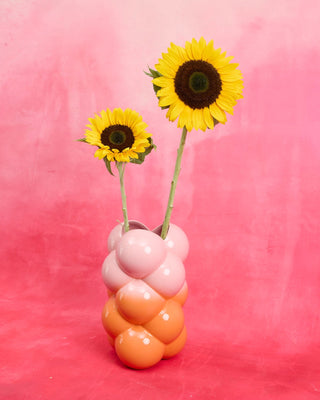MaM x Patrick Vogel Vase L rosa orange