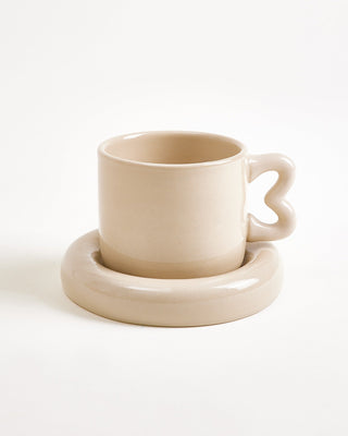 Seia Tasse klein Herz sand