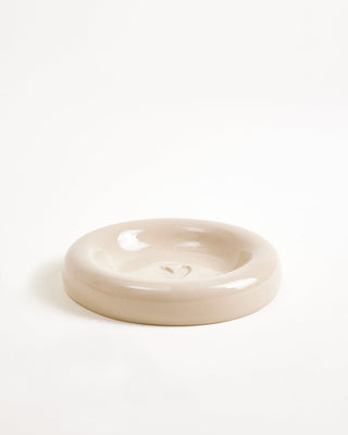 Seia Mug & Saucer Heart Pink Sand