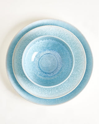 Alcachofra Teller groß classic grünblau