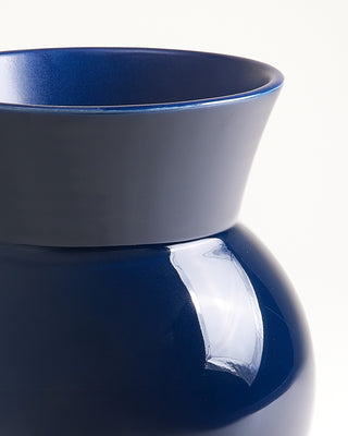 Alva - Vase L dark blue