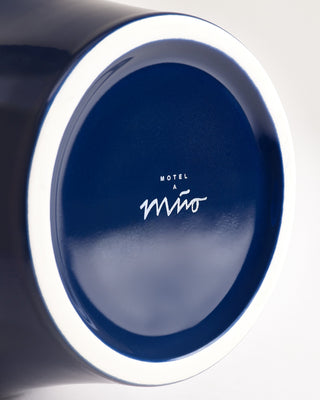 Alva - Vase L dark blue