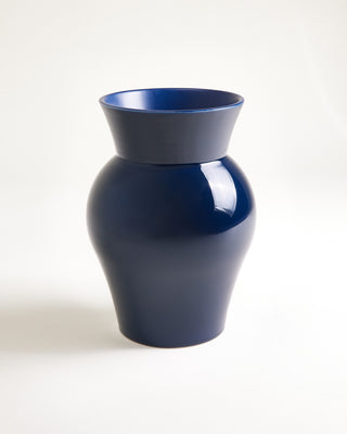 Alva - Vase L dark blue