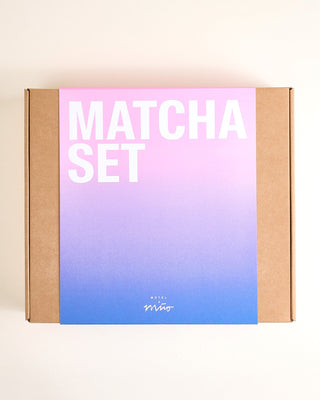 Areia Matcha-Set bubble 4-teilig rosé