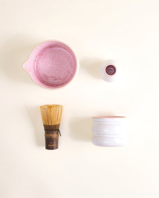 Areia Matcha-Set bubble 4-teilig rosé