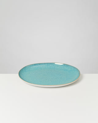 Areia Servierplatte L oval aqua