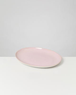 Areia Servierplatte L oval rosé