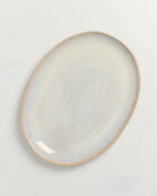 Areia Servierplatte L oval sand