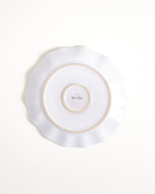 Areia Teller klein shell azur