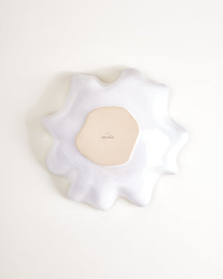 Areia - Large Serving bowl shell mint