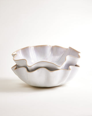 Areia - Large Serving bowl shell sand