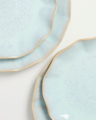 Areia Teller klein shell azur