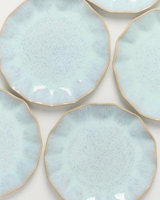 Areia Teller klein shell azur