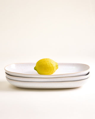 Areia - Serving platter L white
