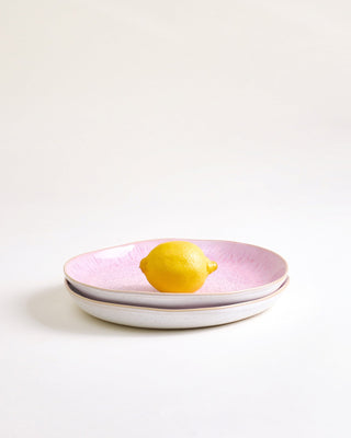 MaM x aripastaclub Teller klein organic Areia rosé