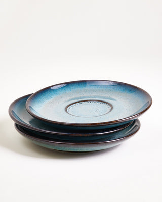 Madeira - Large saucer classic green-blue