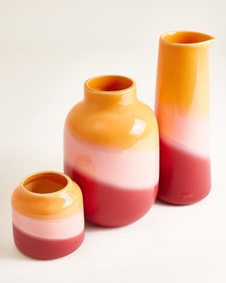Pinguim - Carafe orange, pink, red