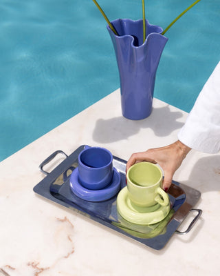 Seia Tasse klein & Untertasse klein lime