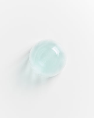 Calma Glas klein swirl grün