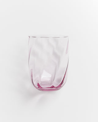 Calma Glas groß swirl lila