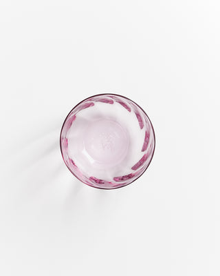 Calma Glas groß swirl lila