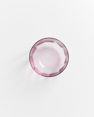 Calma Glas klein swirl lila