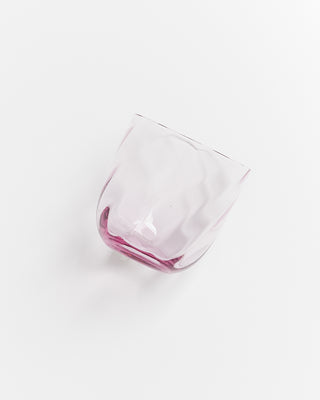 Calma Glas klein swirl lila