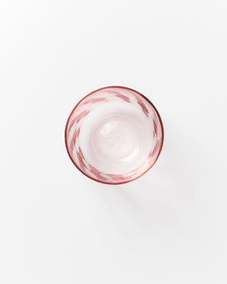 Calma Glas groß swirl rosé