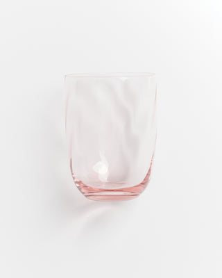 Calma Glas groß swirl rosé