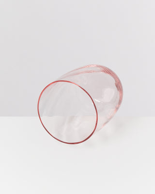 Calma Glas groß swirl rosé