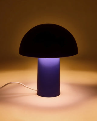 Cogumelo Keramiklampe dunkelblau
