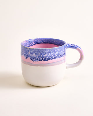 Coimbra Tasse groß blau lila