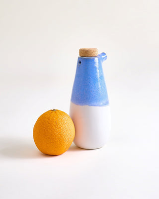Coimbra Essig- & Ölflasche cornflower