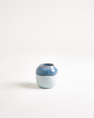 Coimbra Vase S graublau blau