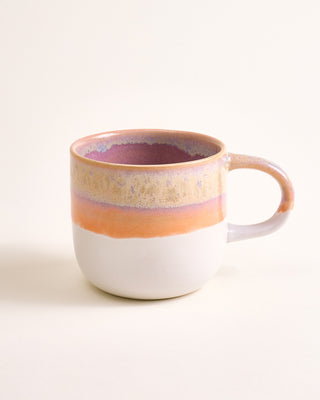 Coimbra Tasse groß lila orange