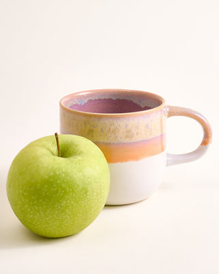 Coimbra Tasse groß lila orange