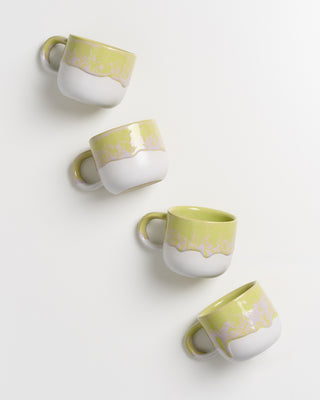 Coimbra Tasse klein lime lila