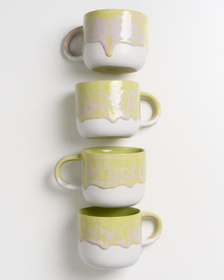 Coimbra Teetasse groß lime lila