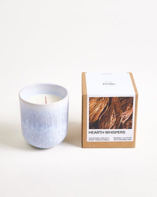 Copa Alto Duftkerze "Hearth Whispers" blau