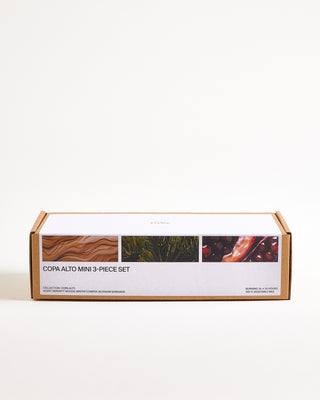 Copa Alto - Small scented candle Set of 3 mix