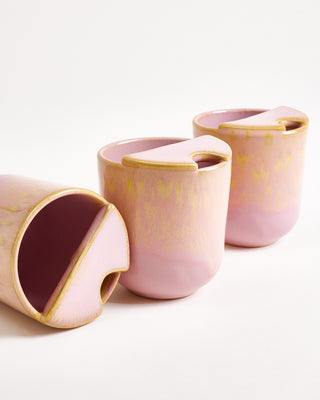 Copa Alto Becher klein gelb rosé To-Go